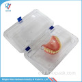 Almohada de membrana transparente de 16x10x5cm para sostener la caja de la dentadura postiza